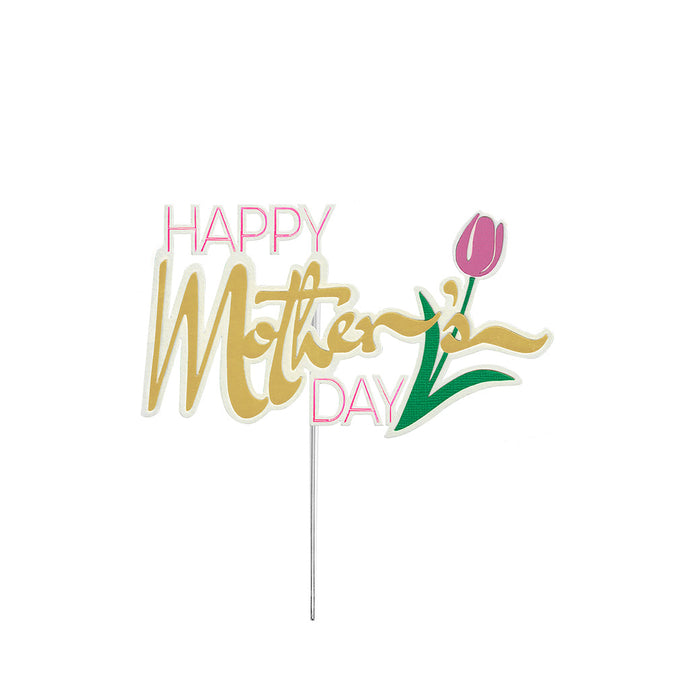 happy mothers day cake topper