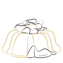 Load image into Gallery viewer, Illustration of Janie&#39;s Cakes Marbled pound cake in the shape of a bundt cake.