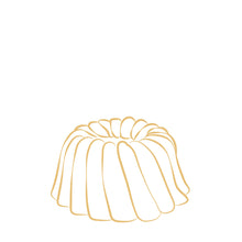 Load image into Gallery viewer, Janie&#39;s Cakes vanilla pound cake in the shape of a bundt cake. Serves 6