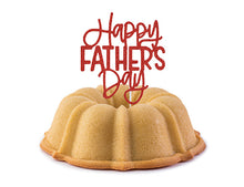 Load image into Gallery viewer, Happy Father&#39;s Day Cake Topper with Dad&#39;s favorite Plain Jane Pound Cake